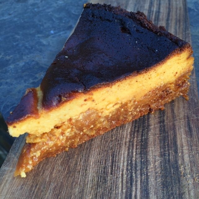 We love a baked cheesecake. This one was a little darker than I’d have liked, keep an eye on your cooking time, but nevertheless delicious.