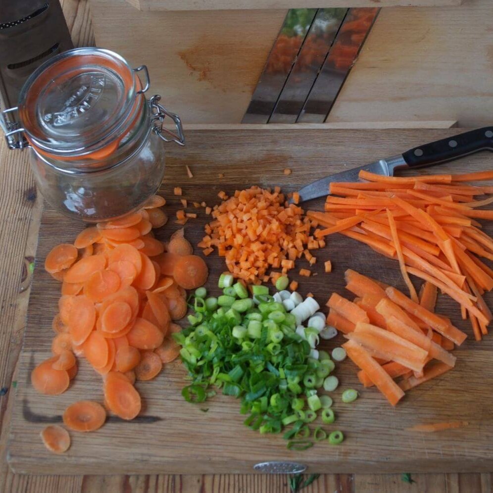 Chop veg