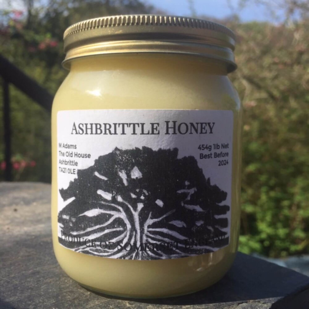 A jar of Tank's Honey